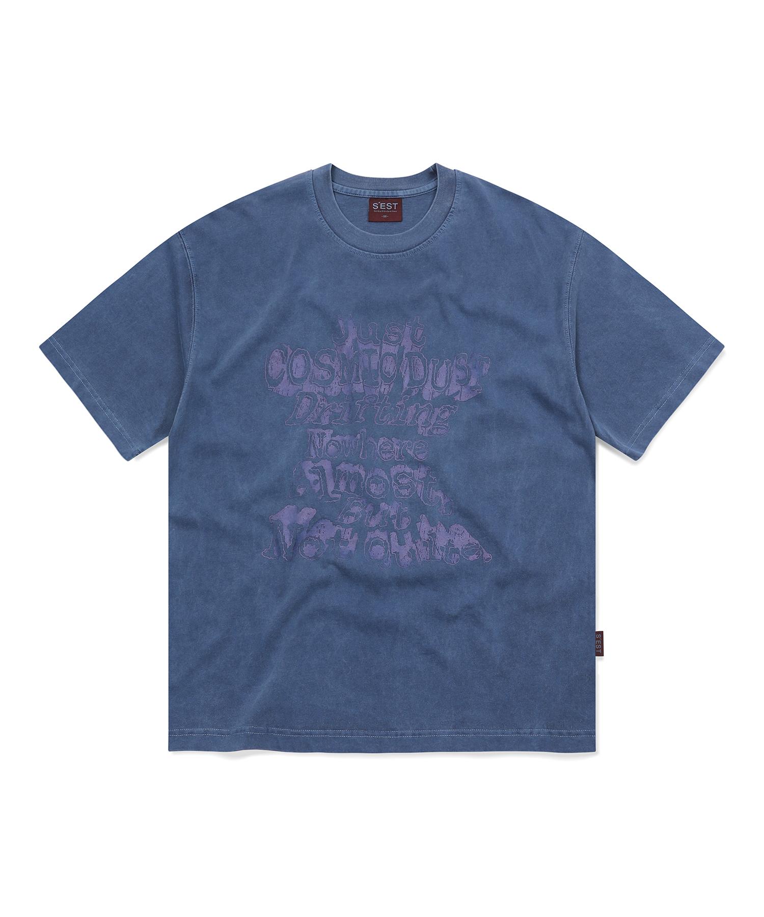 Siest Just Pigment T-Shirts Blue S