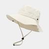 Solid color eaves outdoor summer sun hat leisure sports mountaineering sun hat versatile bucket hat tide