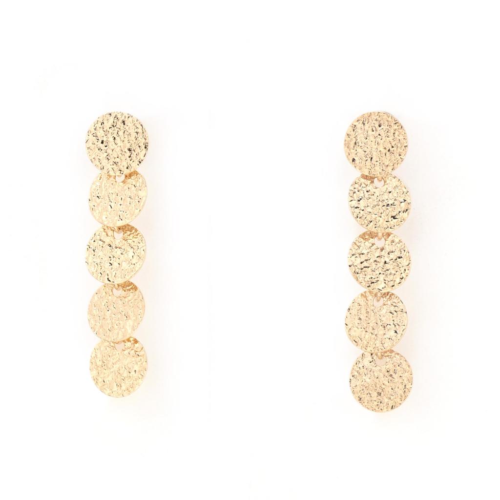 ESTELLE [Official] Women's Earrings, 10K Yellow Gold, 0202-3295-0019-0000