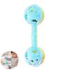 Dual Bell Baby Rattle Toy Soft Grip Shaker with Bell Sound Early Learning & Motor Skill Development Toy for Newborns Infants