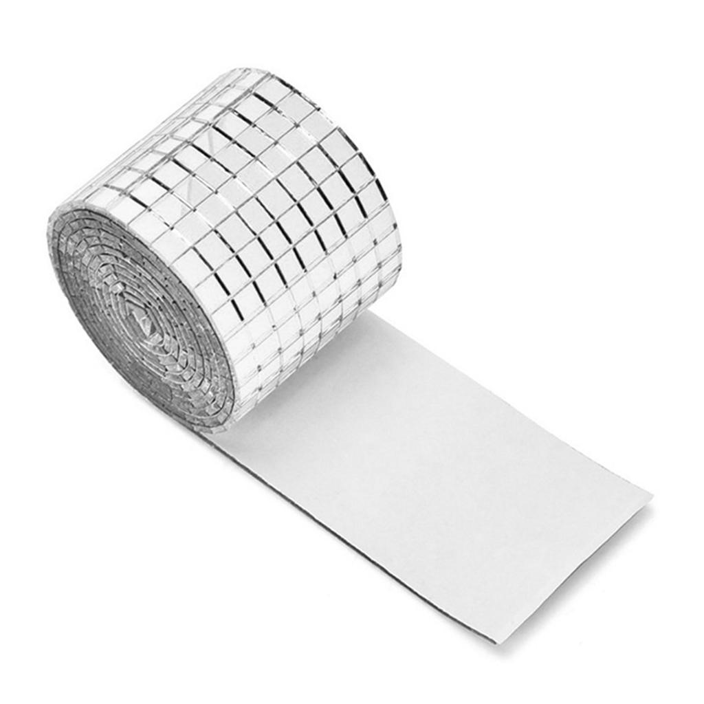 4X100CM 1464 Grãos Autoadesivo Azulejos de Mosaico Adesivo de Parede Inovador DIY Espelhos de Vidro Adesivo