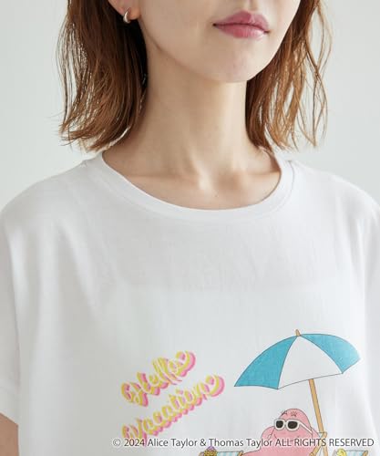 ROPE PICNIC BARBAPAPA French Sleeve T-Shirt, White (11), Size 38