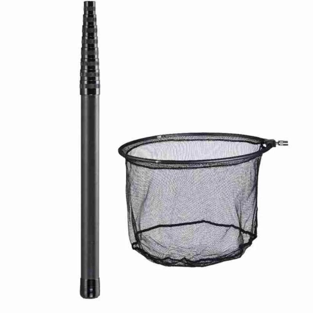 Fishing Rod Foldable 35/40/45cm Telescopic Pole Fishing Hand Net Landing Net Fishing Net