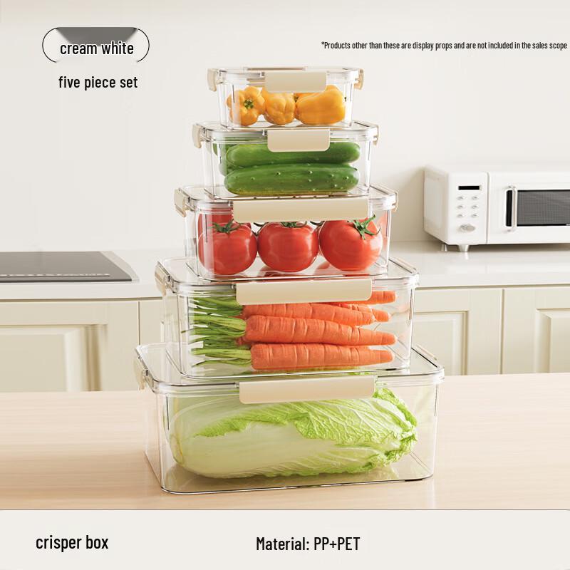 Pinhuan 5-Piece Food-Grade PP Storage Container Set
