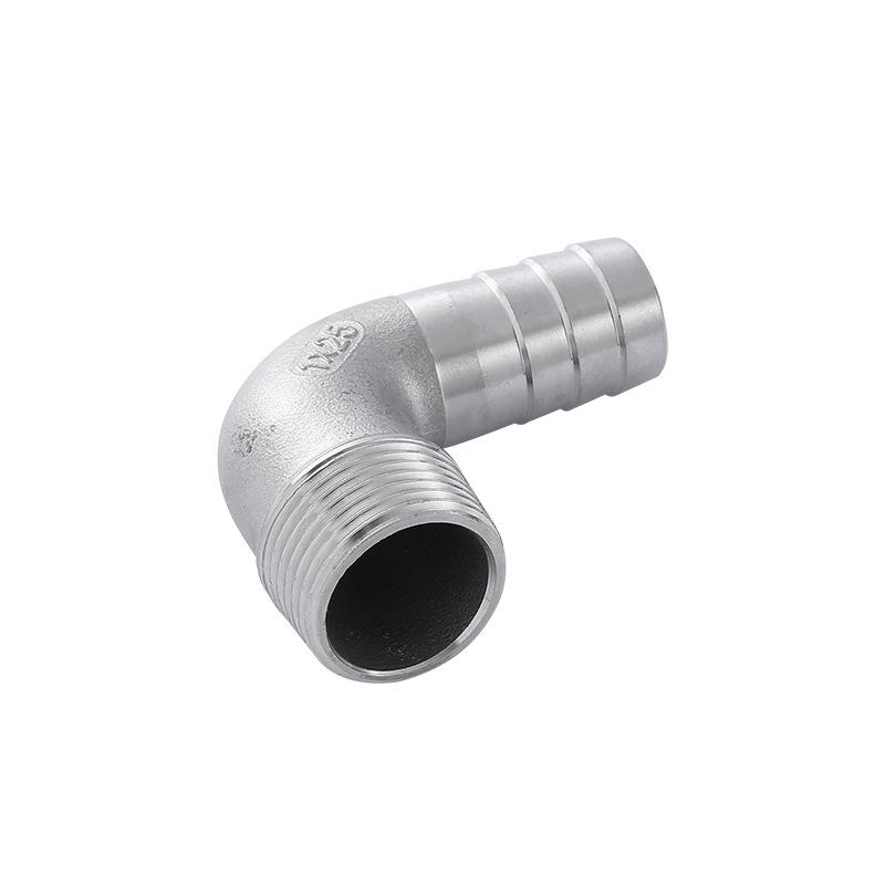 Xingteng 304 Stainless Steel 90° Male Thread Elbow Hose Connector