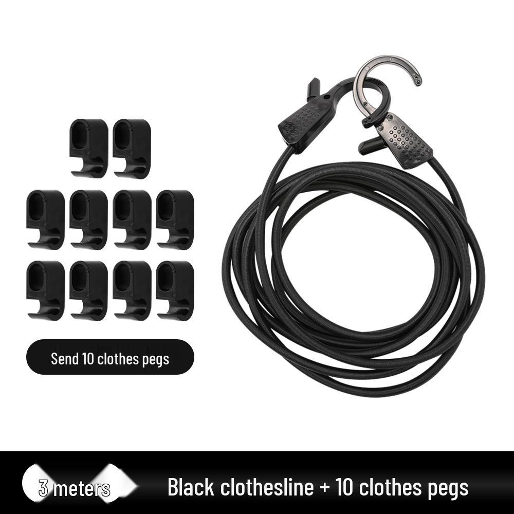 Adjustable Car Elastic Strap with Hooks for Trunk Storage