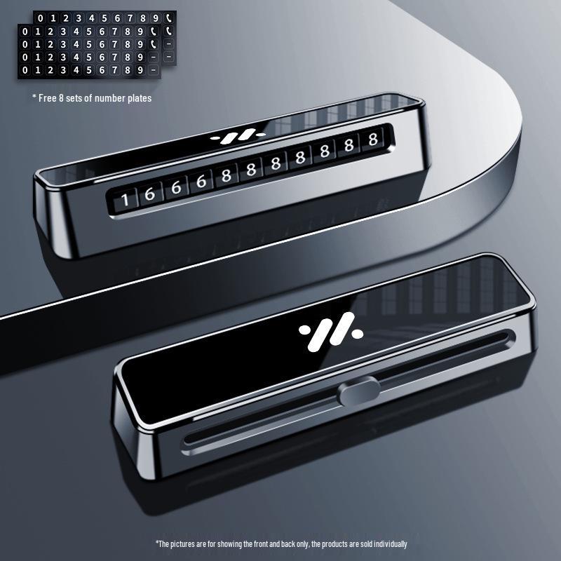 

Zhiyi L6 Автомобильная временная лицензия и парковочная табличка, украшение для LS7/L7Pro