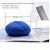 6pcs 300g/10.56oz Polyester Raffia Yarn Machine Washable Knitting Crochet Yarn DIY Durable Yarn for Shawls Beach Accessories
