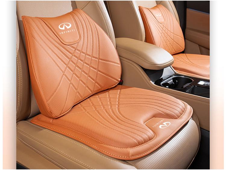 Universeel All-Season Stoelkussen met Lendensteun voor Infiniti Q50L/QX50/QX60/Q70L