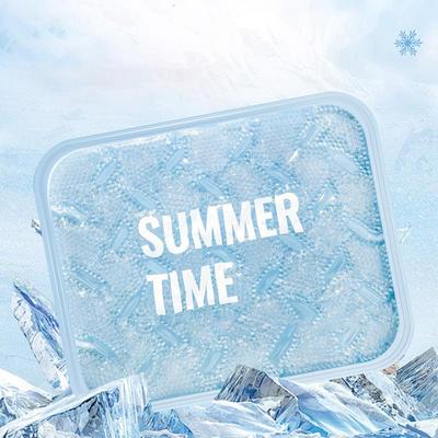 Summer Gel Seat Cooling Pad: Breathable, No Water Needed