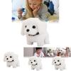 My Realistic Robot Puppy Plush Toy With Sound For Kids And Collectors