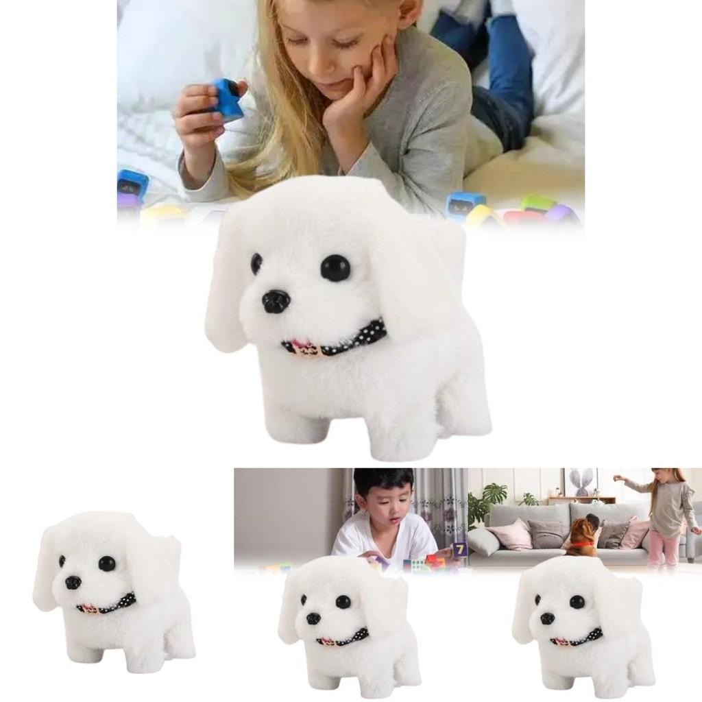 My Realistic Robot Puppy Plush Toy With Sound For Kids And Collectors