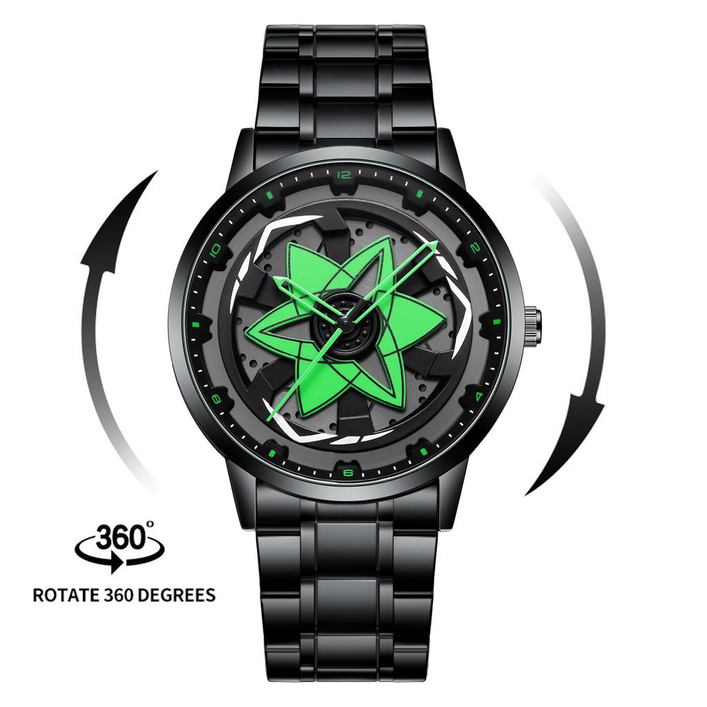 New High-value Men's Watch, Men's Watch with Three-dimensional Hollow Design, Waterproof Quartz Watch