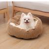 Warm and Semi Enclosed Cat Kennel, Pet Mat, Pet Supplies, Pet Bed, Calming Bed, Pet Mat, Winter Warm Sleeping Soft Basket Mat