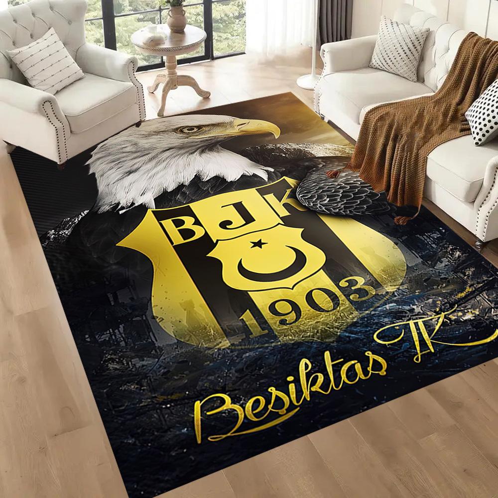 Eagle Symbol Istanbul Club Square rugs are a great choice for living rooms, bedrooms, home décor, and as gifts.