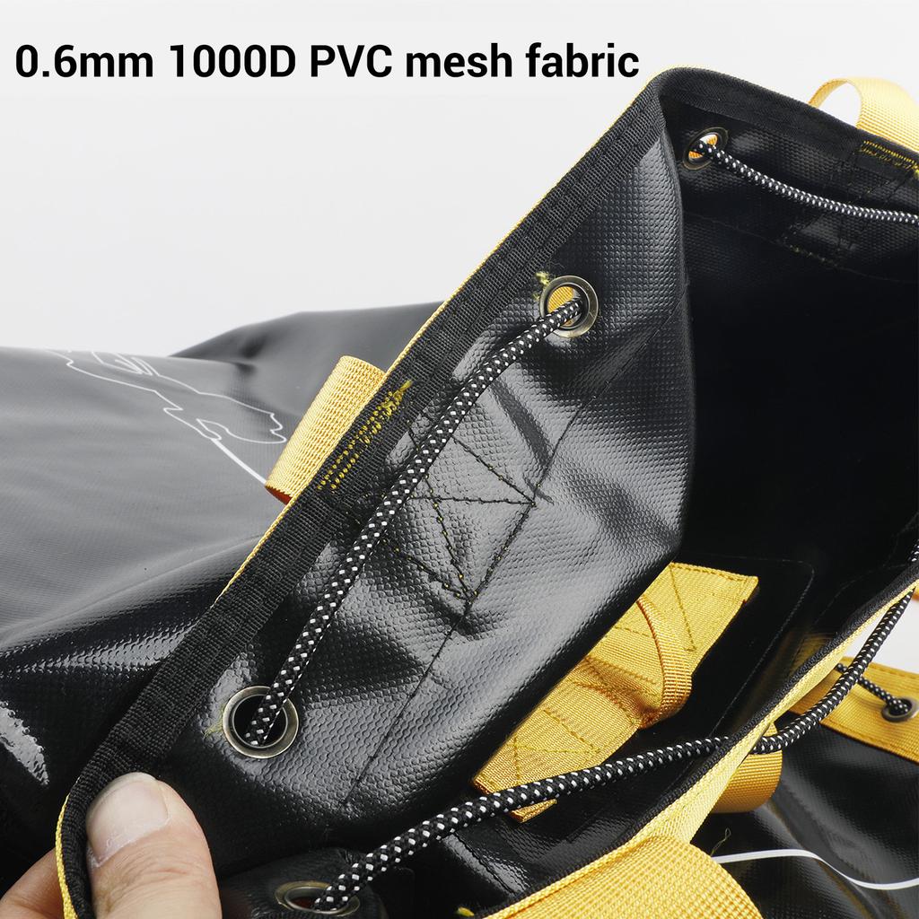Wide Opening Caving Rope Bag Drawstring Closure Rescue Rope Backpack  Caving Exploration