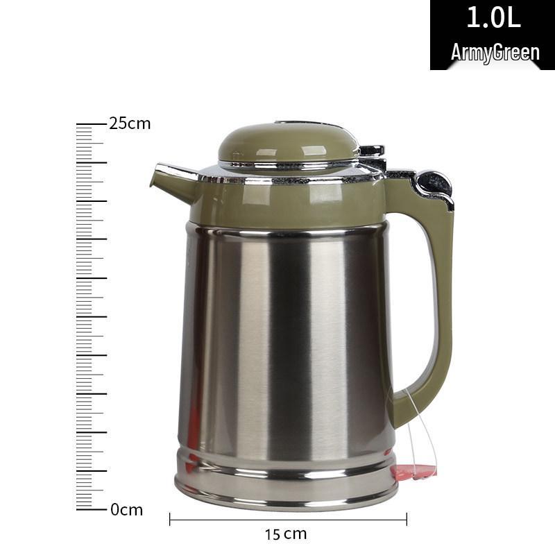 

Large Capacity Stainless Steel Thermos Flask with Glass Liner - Perfect for Home or Office