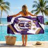 Anderlecht FC Druck Schnelltrocknendes Strandtuch Mikrofaser Saugfähig Tragbares Reise-Schwimmtuch