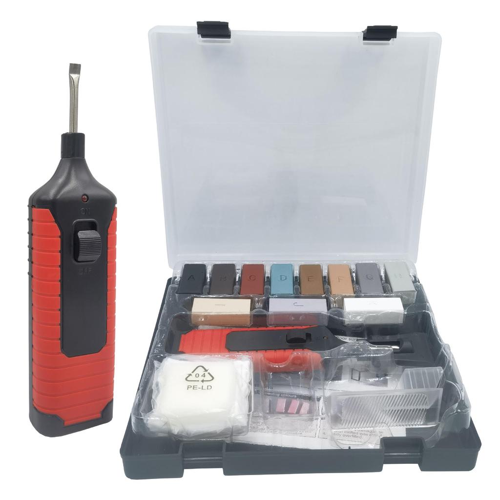 Tile Repair Kit: 17pc Set for Floor and Wall Hole Fixing