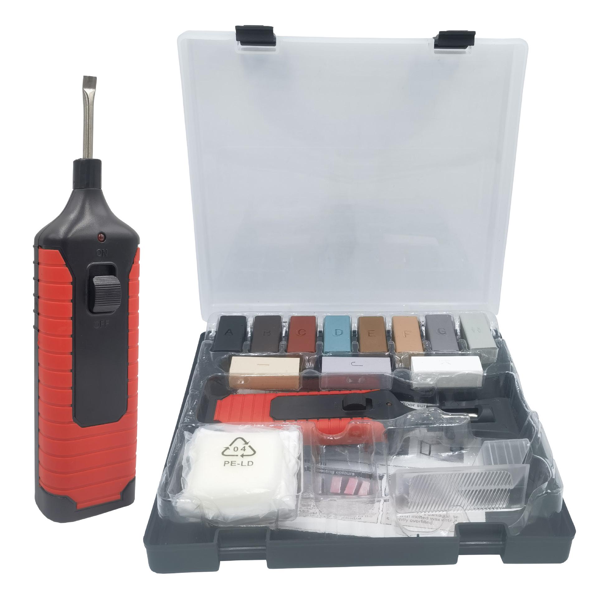 

Tile Repair Kit: 17pc Set for Floor and Wall Hole Fixing