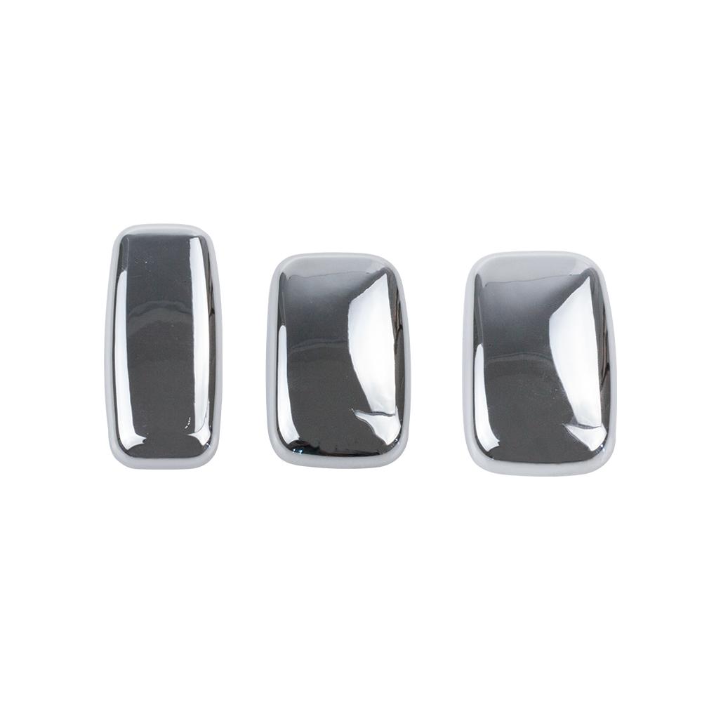 

Хромированная крышка боковой стеклянной кнопки для Toyota Hiace KDH200 2005-2013 гг. 1Set(3pcs)