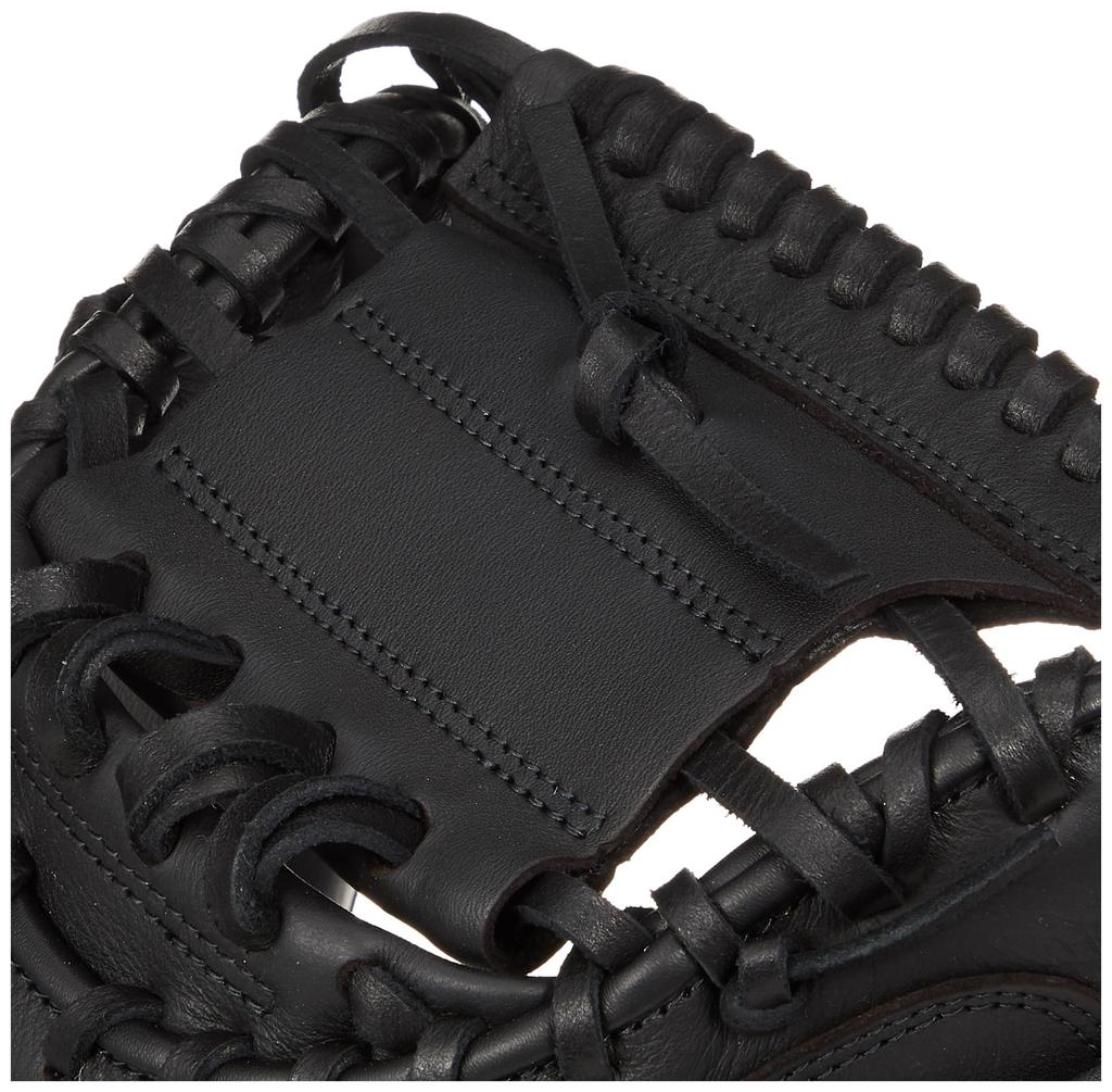 ZETT Litex Catch Black BSCB56912L Baseball/Softball Mitt, Right-Handed Throw, (1900),