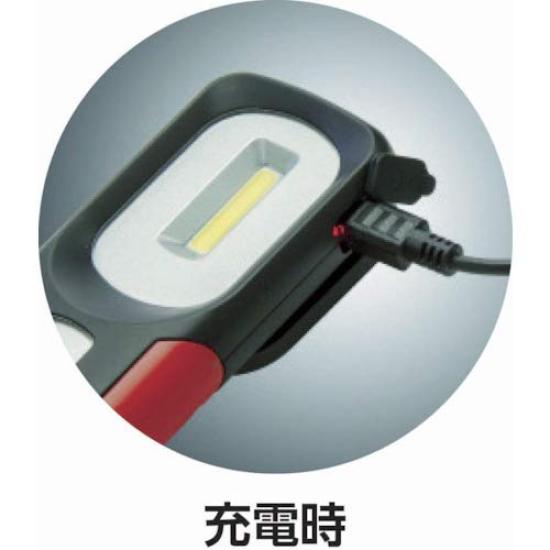 GENTOS Gantz LED Work Rechargeable and AC 2300 Hours of and Waterproof to ANSI Standard GZ-302 Light, Powered, Lumens, 2.5 Operation, Dustproof, 1m,