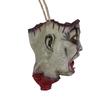 Halloween Spooky Candy Bucket Zombie Head Handbag Creepy Trick or Treat Candy Pail for Halloween Party Haunted Houses Decoration