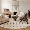 Nordic Ins Colorful Polka Dot Carpet For Living Room, Bedroom, Bedside, Children's Room And Home Decoration