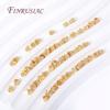 4x3MM 18K Gold Plated Metal Bead Caps Spacer Beads Separator Beads For Bracelet Necklace DIY Beading Jewelry Making