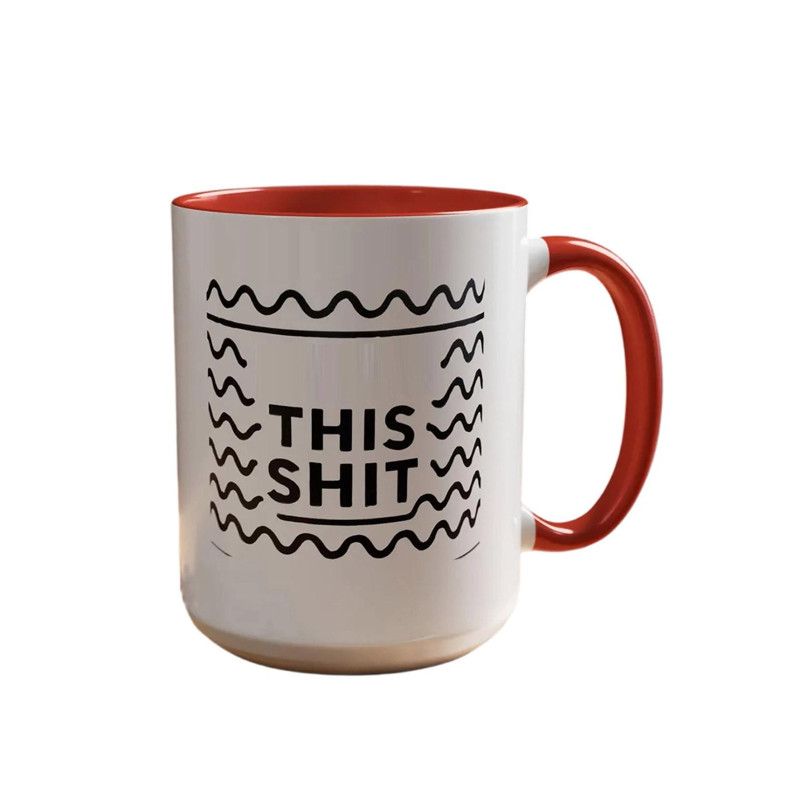 

Креативный стакан для воды, портативный и удобный, праздничный подарок для друзей и семьи One Size красный