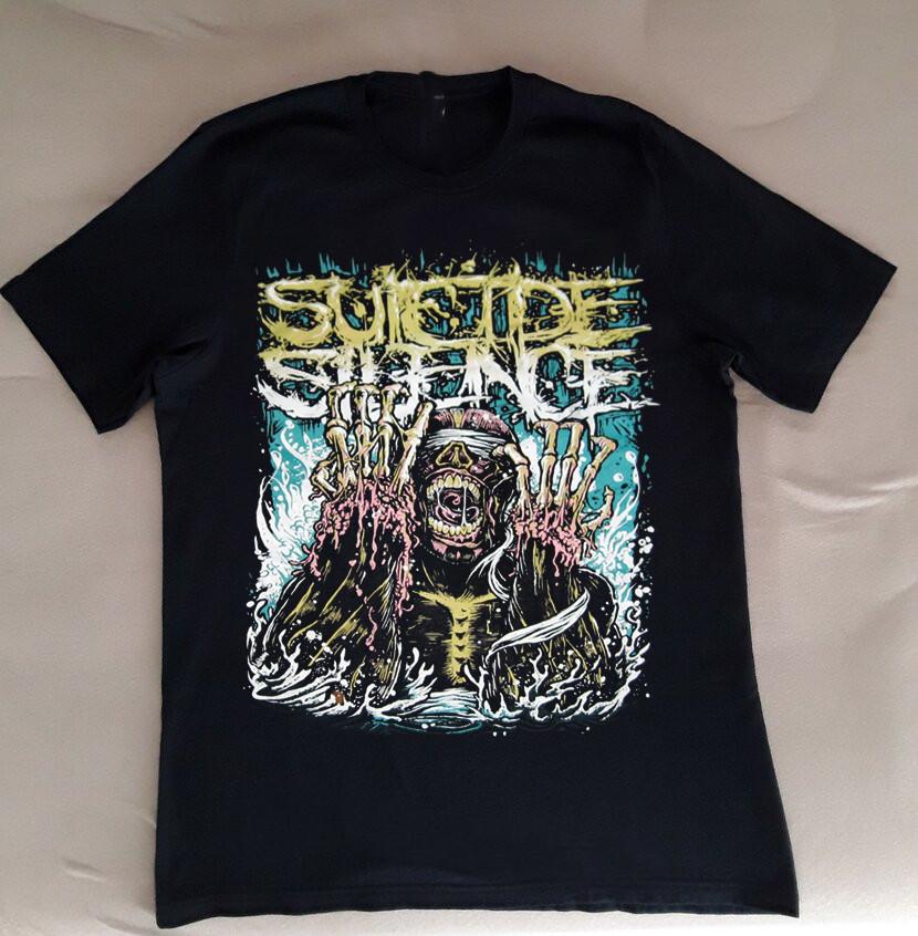 Suicide Silence Band Short Sleeve Gift For Fan Black S2345XL Unisex T-shirt XL