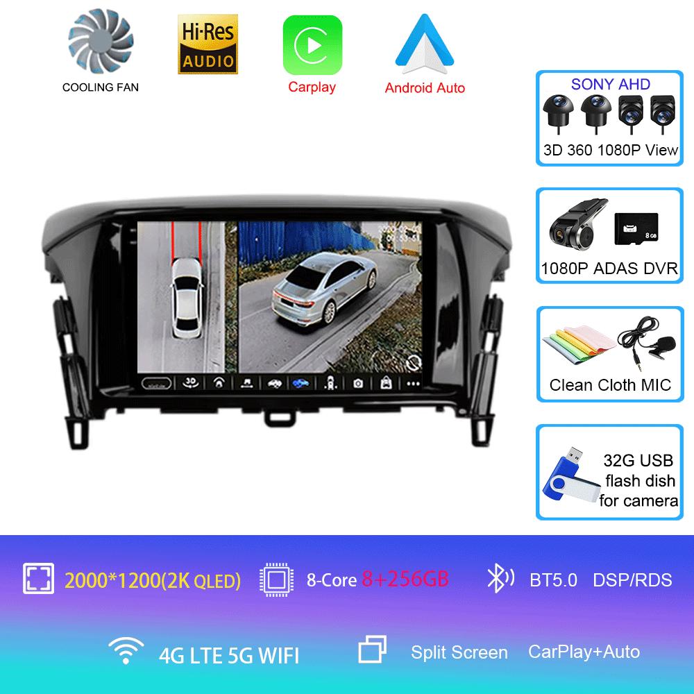 Car Radio Andorid 14 Carplay Auto For Mitsubishi Eclipse Cross 2018 2019 2020 Multimedia Video Player Navigation GPS 2din Stereo