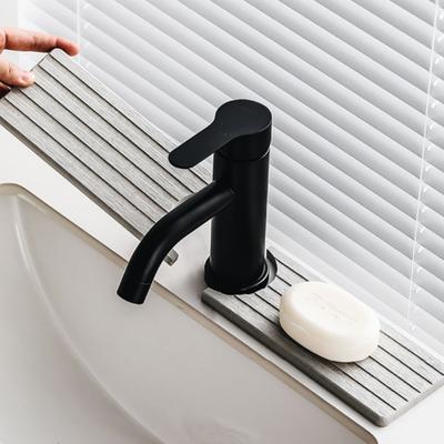 Wasserhahnmatte, super saugfähige Spülbeckenablage aus Stein, verhindert Feuchtigkeitsbildung, schnell trocknendes Pad für die Küchen- und Badezimmertheke