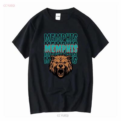 Memphis Basketball Team Vintage T Shirt Grizzlies Oversized Perfect Gift for Fans Long or Short Sleeves Vintage Washed Unisex