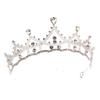 2023 Half-Circle Rhinestone Wedding Crown, Bridal & Birthday Headpiece