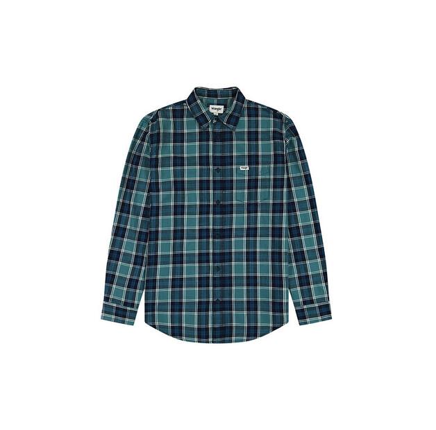 Рубашка Wrangler LONG SLEEVE ONE POCKET SHIRT