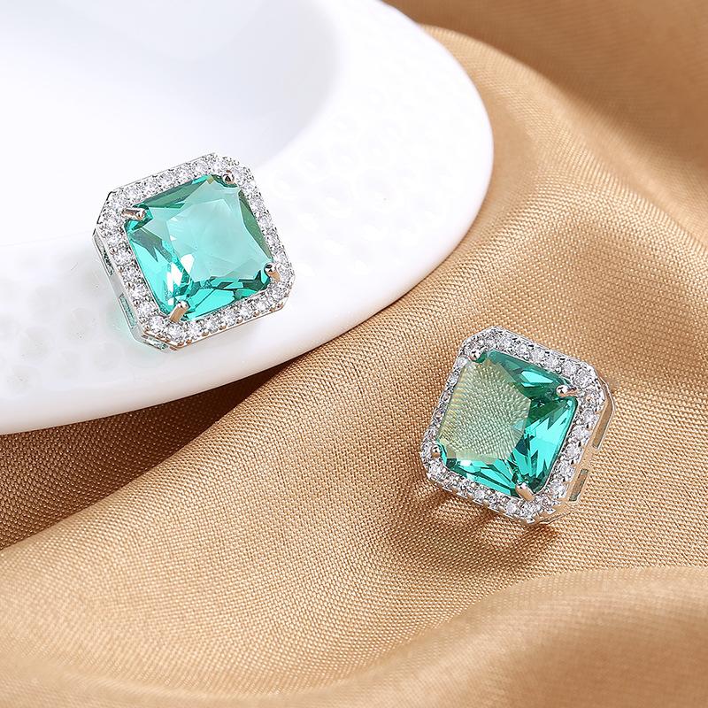 Lindon Damen-Ohrringe aus Kupferlegierung, Zirkon, Tropfenohrringe für Frauen, Hochzeit, Party, Geschenke