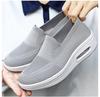 Damen Frühlings Fly-Knit Luftpolster Sneaker - Atmungsaktiv, Weiche Sohle, Höhensteigernd, Bequeme Mesh Freizeitschuhe