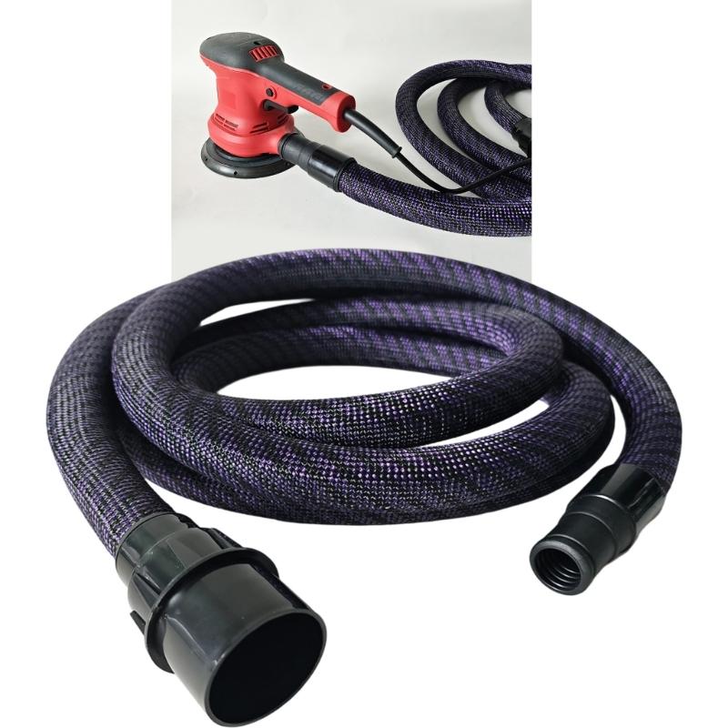 High Strength Flexible Vacuum Hose Extension Nylon Vacuum Cleaner Hose Length 400cm Replacement Hose Attachment