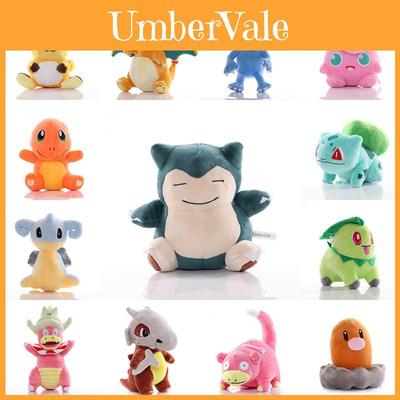Cute And Cuddly Pokemon Pikachues Venusaur Bulbasaur Toys 35 Styles!