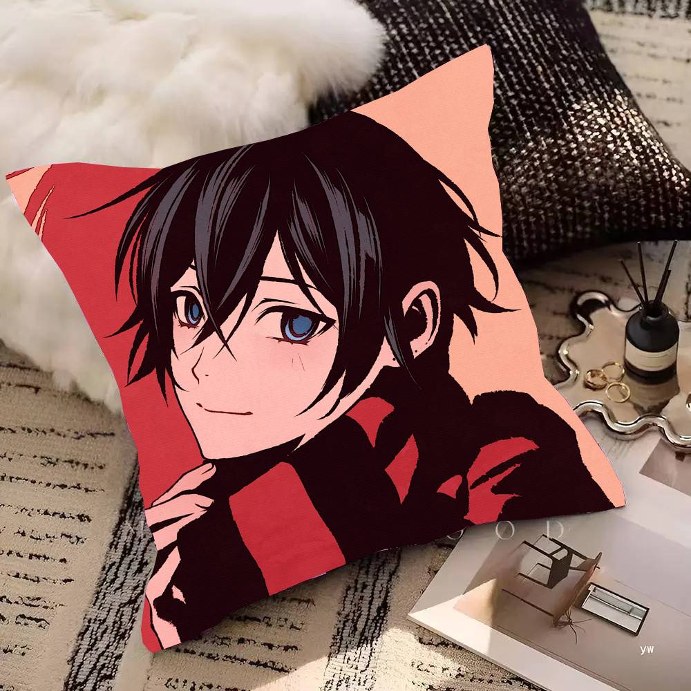 Japanese Classic Anime Horimiya Vintage Pillow Case Fashion Square Pillowcase Bedroom Sofa Room Ins Decoration Leisure