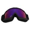 Outdoor Ski Goggles Sports Cycling Motorcycle Windproof Goggles Bike Off Road Dustproof Glasses Matte Black Frame