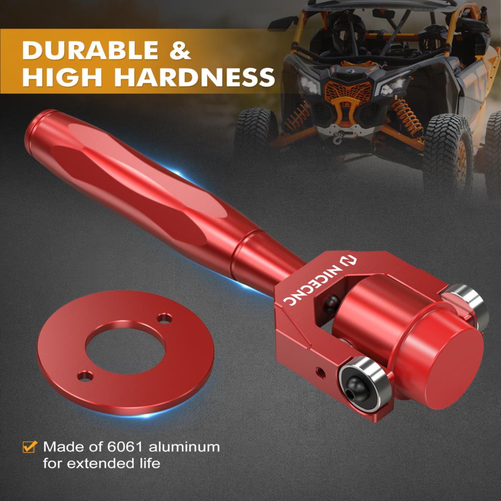 NICECNC For Canam Maverick X3 6061 Aluminum Belt Changing Tool Clutch Removal Kit For Can Am Maverick X3 R RR Max R RR Commander