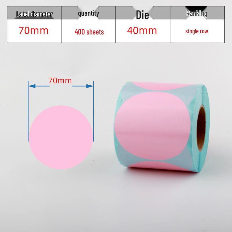 Waterproof Adhesive Thermal Barcode Stickers - Various Sizes