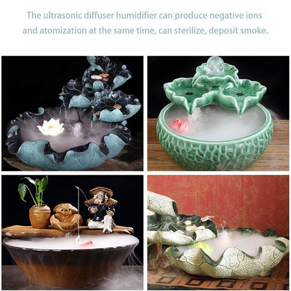 Generator mgły Fogger DC 24V 36mm Do dekoracji akwarium Do fontanny wodnej Staw Nawilżacz Głowica rozpylająca Fabrycznie nowy