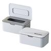 Wet Tissue Box Desktop Seal Baby Wipes Paper Storage Box Household Plastic Dust-Proof With Lid Tissue Box For Home Office Decor