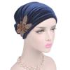Muslim Velvet Islamic Head Wrap Chemo Cap Turban Hat Soft Bonnet Headbands