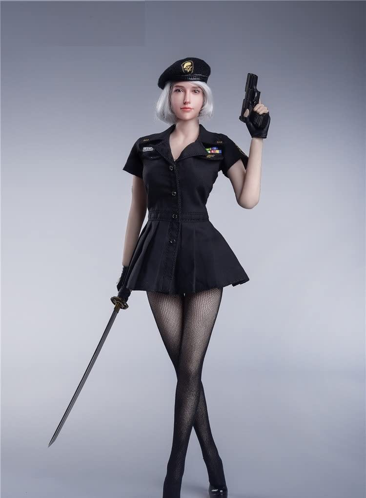 

[TOYBARJAPAN] Масштаб 1/6 Fire Girl Toys FG070B Бесшовное Черное Сексуальное США. Военная форма для фигур (Голова, тело и оружие в комплект не входят)