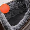 Winter men's ankle boots plush warm anti slip waterproof cotton shoes comfortable lightweight   outdoor indoor men shoes zapatos